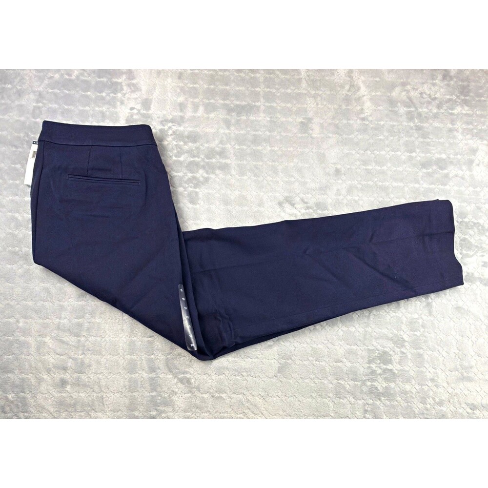 Lauren Ralph Lauren Women’s Size 10 Navy Dress Pants NWT Straight Leg, Stretch